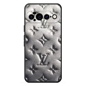 Текстурний Чохол Louis Vuitton для Гугл Піксель 11 Про ХЛ (Бежевий ЛВ)