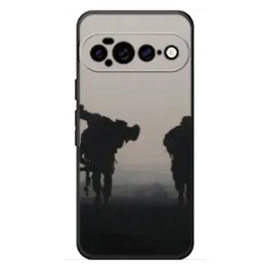 Чехлы на военную тематику для Google Pixel 11 Pro XL (Бой солдат)