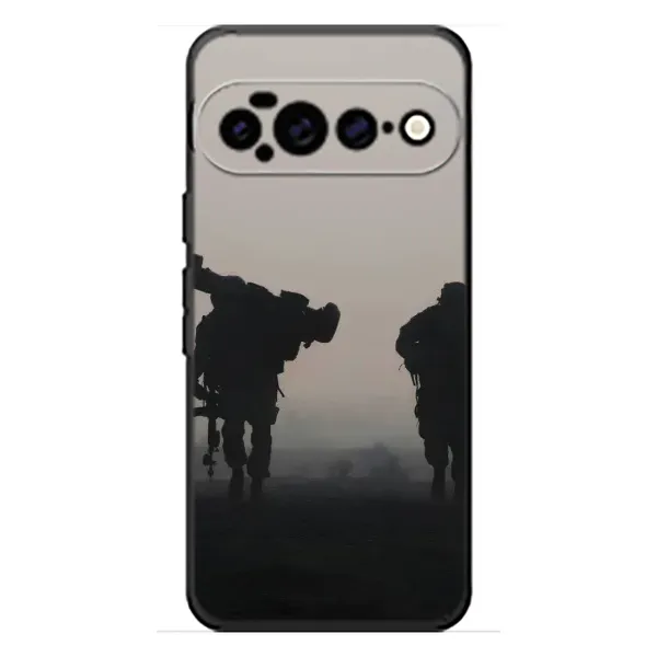 Чехол с рисунком «Бой солдат» для Google Pixel 11 Pro XL Чехол с рисунком «Бой солдат» для Google Pixel 11 Pro XL