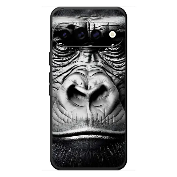 Чехол с рисунком «Черная обезьяна» для Google Pixel 11 Pro XL Чехол с рисунком «Черная обезьяна» для Google Pixel 11 Pro XL