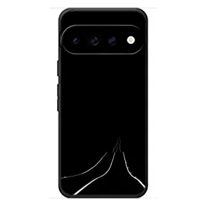 Чехол с картинками на черном фоне для Google Pixel 11 Pro XL (Дорога)