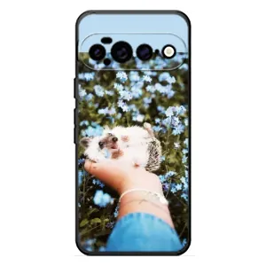 Чохли з зображенням різних тварин на Google Pixel 11 Pro XL (Їжачок в руці)