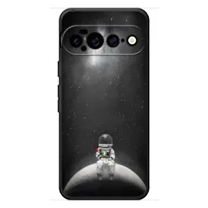 Силіконовый Чохол з принтом "Космонавти" на Google Pixel 11 Pro XL (Космонавт романтик)