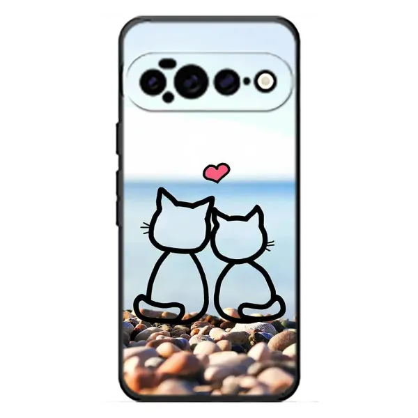 Чехол с рисунком «Котейки» для Google Pixel 11 Pro XL Чехол с рисунком «Котейки» для Google Pixel 11 Pro XL