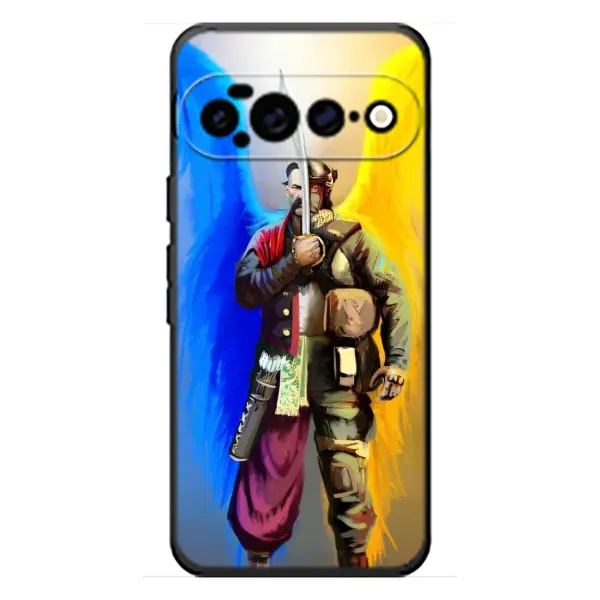 Чехол с рисунком «Козак с крыльями» для Google Pixel 11 Pro XL Чехол с рисунком «Козак с крыльями» для Google Pixel 11 Pro XL