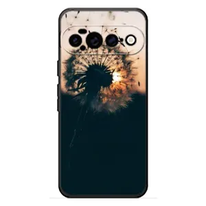 Силиконовый Чехол с одуванчиками на Google Pixel 11 Pro XL (Красивый одуванчик)