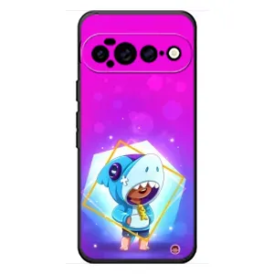 Чохол Бравл Старс для Google Pixel 11 Pro XL (Леон у костюмі Акули)