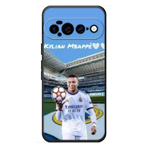 Чехол (TPU) с Футболистом на Google Pixel 11 Pro XL (Mbappe Real)