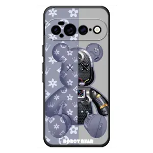 Силіконовий чохол для Google Pixel 11 Pro XL (Ведмідь Louis Vuitton)