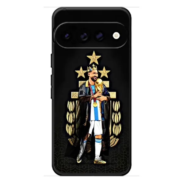 Чехол с рисунком «Месси король» для Google Pixel 11 Pro XL