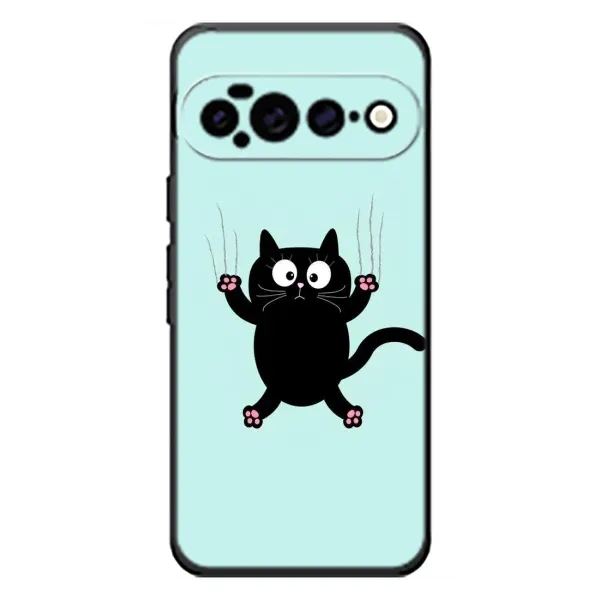 Чехол с рисунком «Падающий кот» для Google Pixel 11 Pro XL