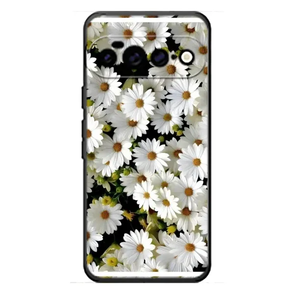 Чехол с рисунком «Рамка в ромашках» для Google Pixel 11 Pro XL