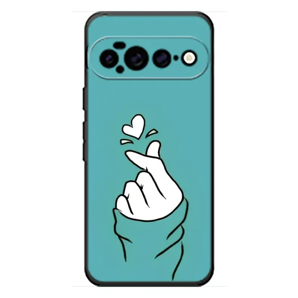 Чехол с рисунком «Сердечко на бирюзовом» для Google Pixel 11 Pro XL Чехол с рисунком «Сердечко на бирюзовом» для Google Pixel 11 Pro XL