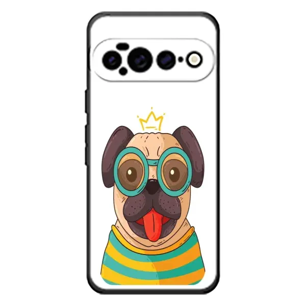 Чехол с рисунком «Собака Король» для Google Pixel 11 Pro XL Чехол с рисунком «Собака Король» для Google Pixel 11 Pro XL