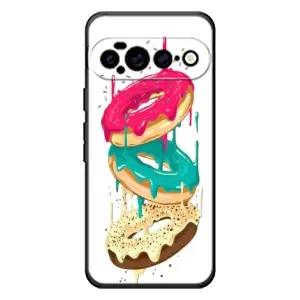 Чехол с изображением  вкусной еды для Google Pixel 11 Pro XL (Сочные пончики)