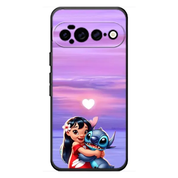 Чехол с рисунком «Стич и Лило» для Google Pixel 11 Pro XL Чехол с рисунком «Стич и Лило» для Google Pixel 11 Pro XL