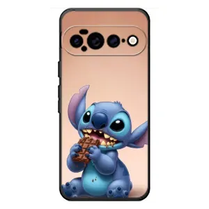 Чехол с рисунком Стич для Google Pixel 11 Pro XL (Стич с шоколадом)