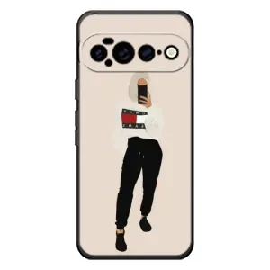 Силіконовый Чохол на Google Pixel 11 Pro XL з картинкой Модных девушек (Стильна)