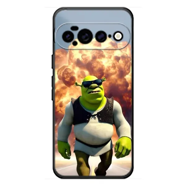 Чохол з малюнком «Епічний вибух Шрек» для Google Pixel 11 Pro XL Чохол з малюнком «Епічний вибух Шрек» для Google Pixel 11 Pro XL