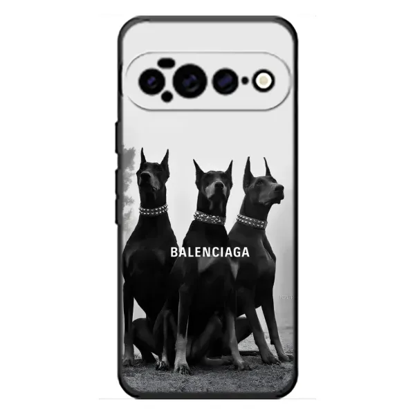 Чехол с рисунком «Три добермана» для Google Pixel 11 Pro XL Чехол с рисунком «Три добермана» для Google Pixel 11 Pro XL