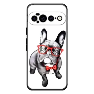 Бампер для Google Pixel 11 Pro XL з картинкою "Песики" (В окулярах)