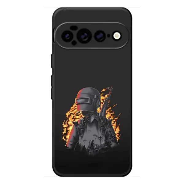 Чехол с рисунком «В огне» для Google Pixel 11 Pro XL Чехол с рисунком «В огне» для Google Pixel 11 Pro XL