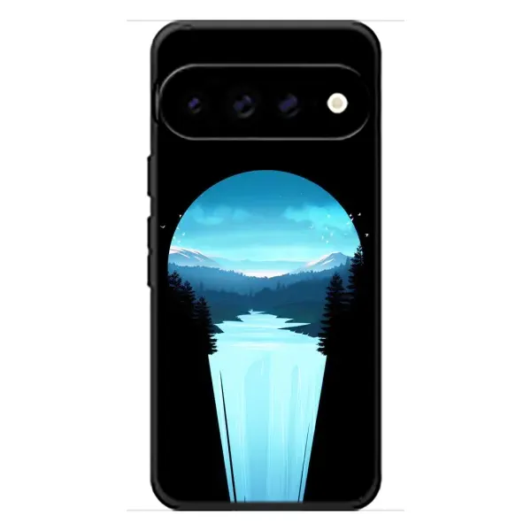 Чехол с рисунком «Синий Водопад» для Google Pixel 11 Pro XL Чехол с рисунком «Синий Водопад» для Google Pixel 11 Pro XL