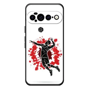 Чехлы с принтом Спортивная тематика для Google Pixel 11 Pro XL (Волейболист)
