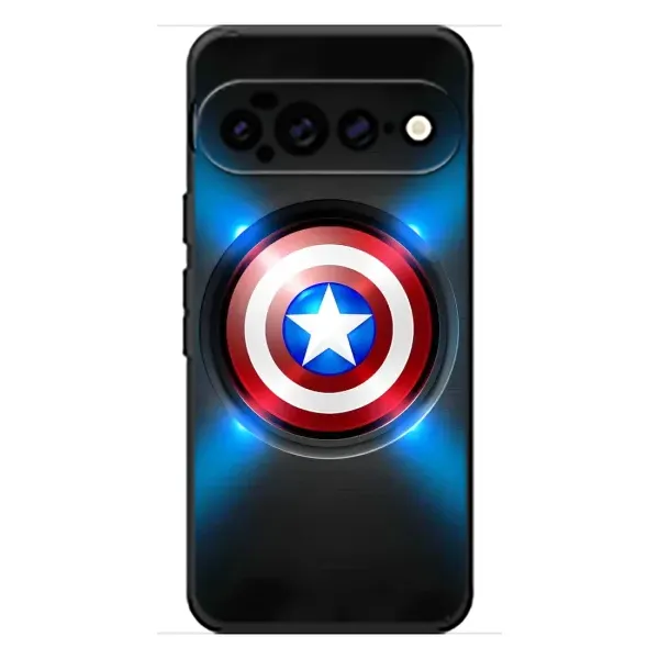 Чехол с рисунком «Яркий Щит Капитана» для Google Pixel 11 Pro XL Чехол с рисунком «Яркий Щит Капитана» для Google Pixel 11 Pro XL