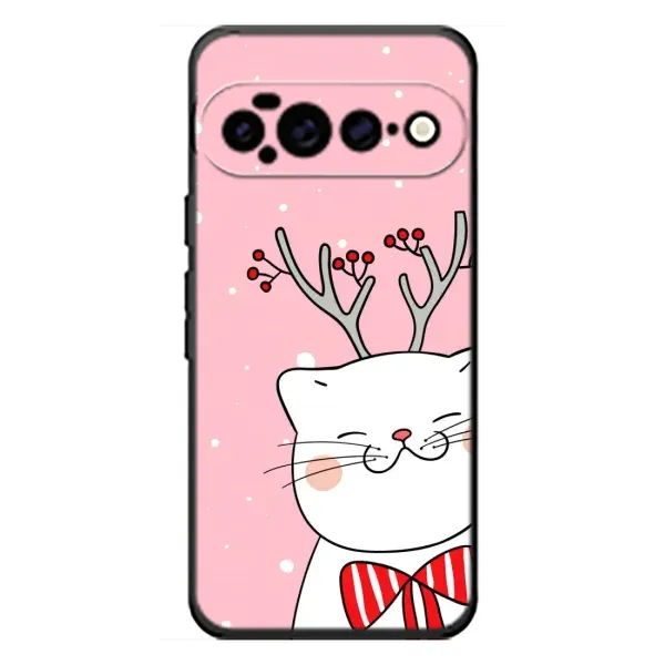 Чехол с рисунком «Зимний кот» для Google Pixel 11 Pro XL