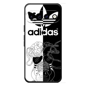 Чехол в стиле "Адидас" для Гугл Пиксель 11 Про (Adidas шнурки)