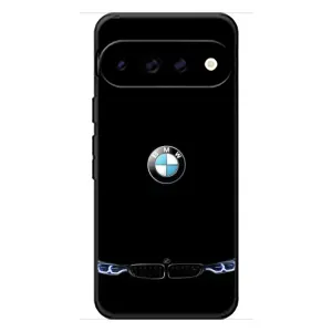 Силіконовий бампер з картинкою машини на Google Pixel 11 Pro (Чорний BMW)