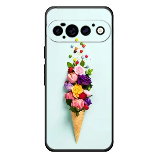 Чехол с рисунком «Цветок-мороженное» для Google Pixel 11 Pro