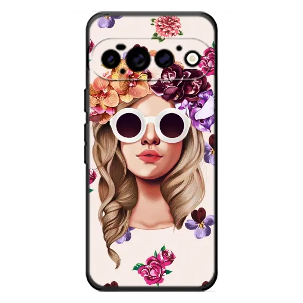 Чехол с рисунком «Девушка в очках» для Google Pixel 11 Pro Чехол с рисунком «Девушка в очках» для Google Pixel 11 Pro