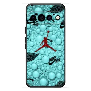 Силиконовый Чехол Nike Air Jordan на Гугл Пиксель 11 Про (Джордан Найк)