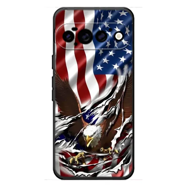 Чохол з малюнком «Прапор USA» для Google Pixel 11 Pro Чохол з малюнком «Прапор USA» для Google Pixel 11 Pro