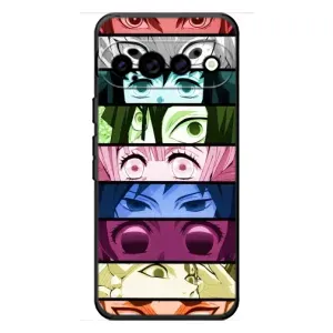 Силіконові чохлі з очіма Anime для Гугл Піксель 11 Про (Очі Хашира)