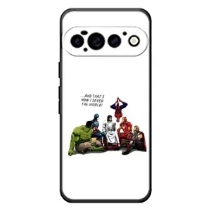 Чехлы для Google Pixel 11 Pro (Для Христиан) (Иисус супергерой)