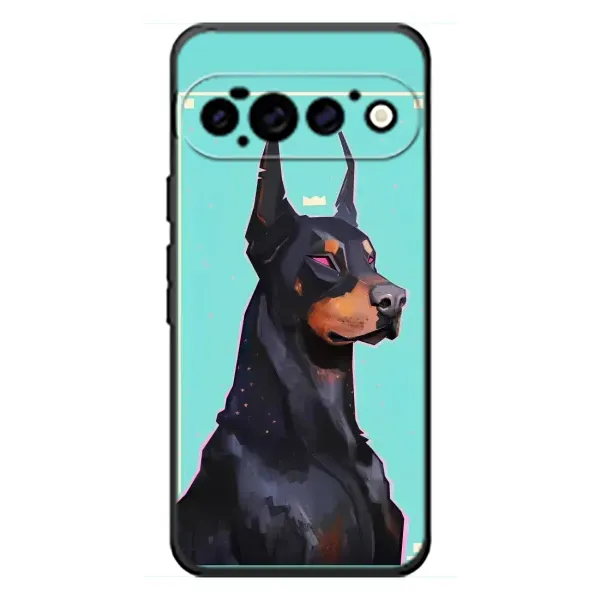 Чехол с рисунком «Король доберман» для Google Pixel 11 Pro