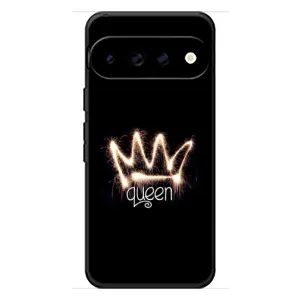 Чехол (Корона на чёрном фоне) для Гугл Пиксель 11 Про (Корона)