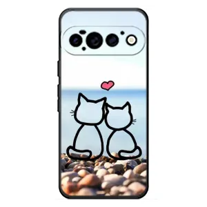 Силиконовые Чехлы Любимому человеку для Google Pixel 11 Pro (Котейки)