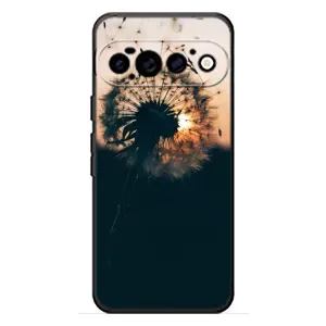 Силиконовый Чехол с одуванчиками на Google Pixel 11 Pro (Красивый одуванчик)