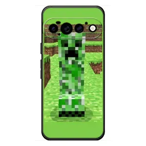 Чохли для Google Pixel 11 Pro (Персонажі МайнКрафт) (Кріпер 2)