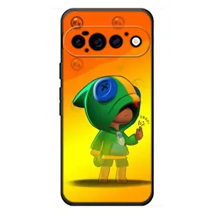 Чехол Бравл Старс для Google Pixel 11 Pro (LEON в кофте)