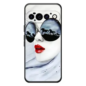 Чехол с картинкой Модные Девчонки Google Pixel 11 Pro (Любительница коней)