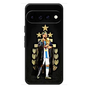 Чехлы Лео Месси Аргентина для Google Pixel 11 Pro (Месси король)