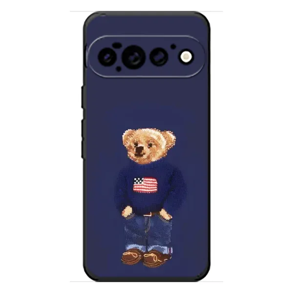 Чехол с рисунком «Мишка USA» для Google Pixel 11 Pro
