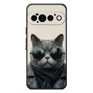 Чехол на тематику: Коты для Google Pixel 11 Pro (Модный кот)