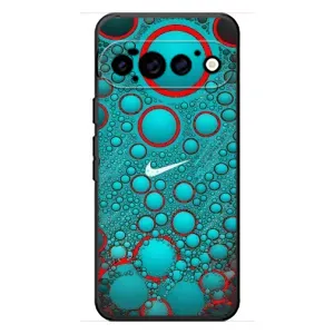 Силиконовый Чехол на Google Pixel 11 Pro с картинкой Nike (Найк зеленый)