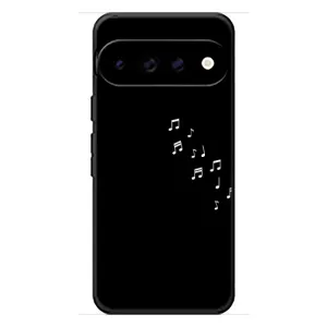 Чохол з картинками на чорному фоні для Google Pixel 11 Pro (Ноти)